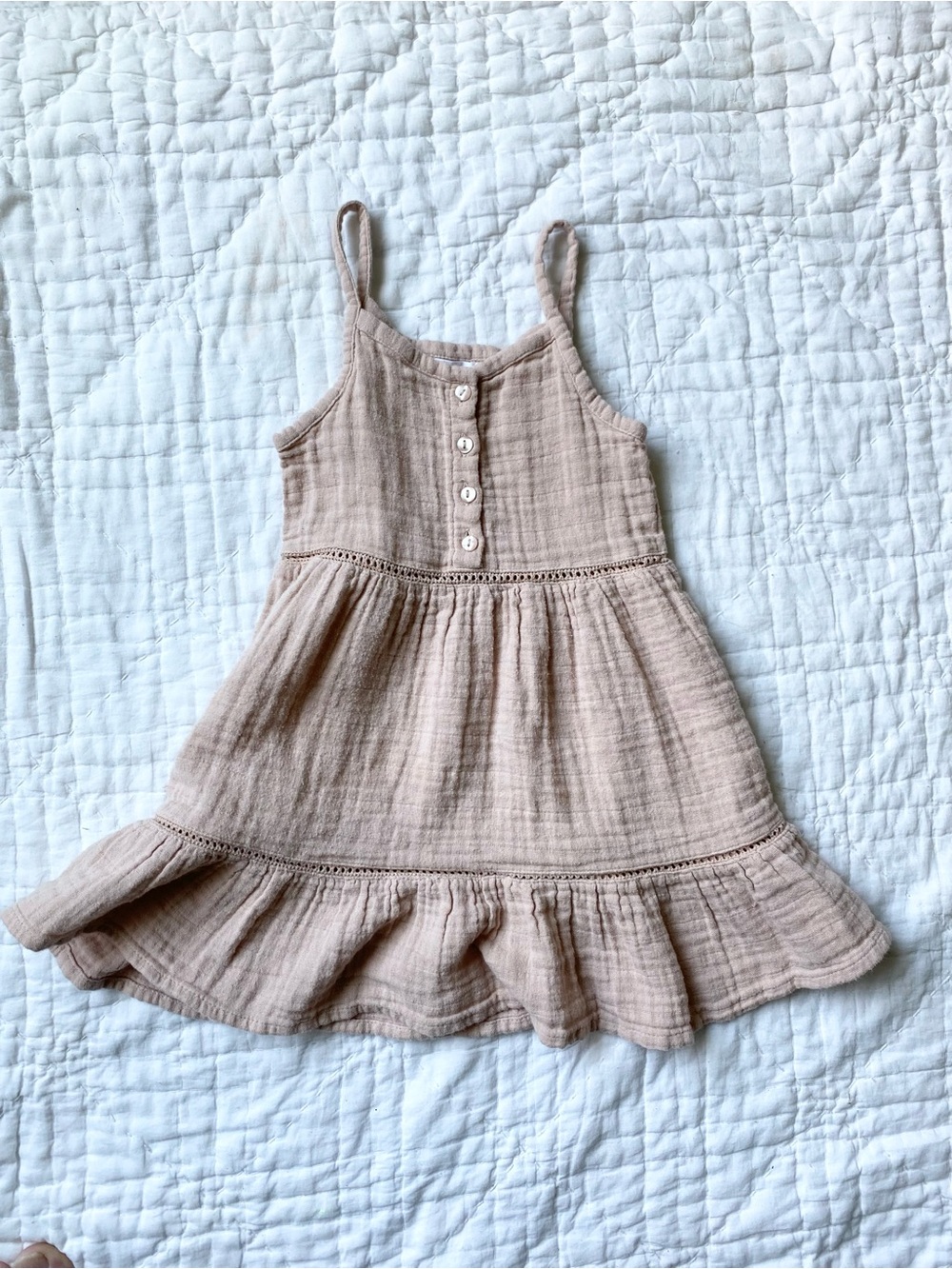 Jamie Kay Pink Muslin Dress